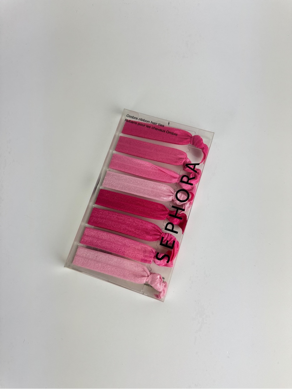 Sephora Pink Hair Ties 8 Pack